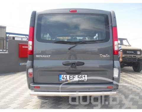 Защита заднего бампера (труба) для Vivaro.